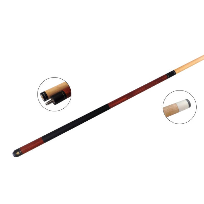 Queue De Billard Débutant BESTonZON - Longueur 190 Cm, En érable - Pour Billard Américain Et Snooker - Confortable Et Précise